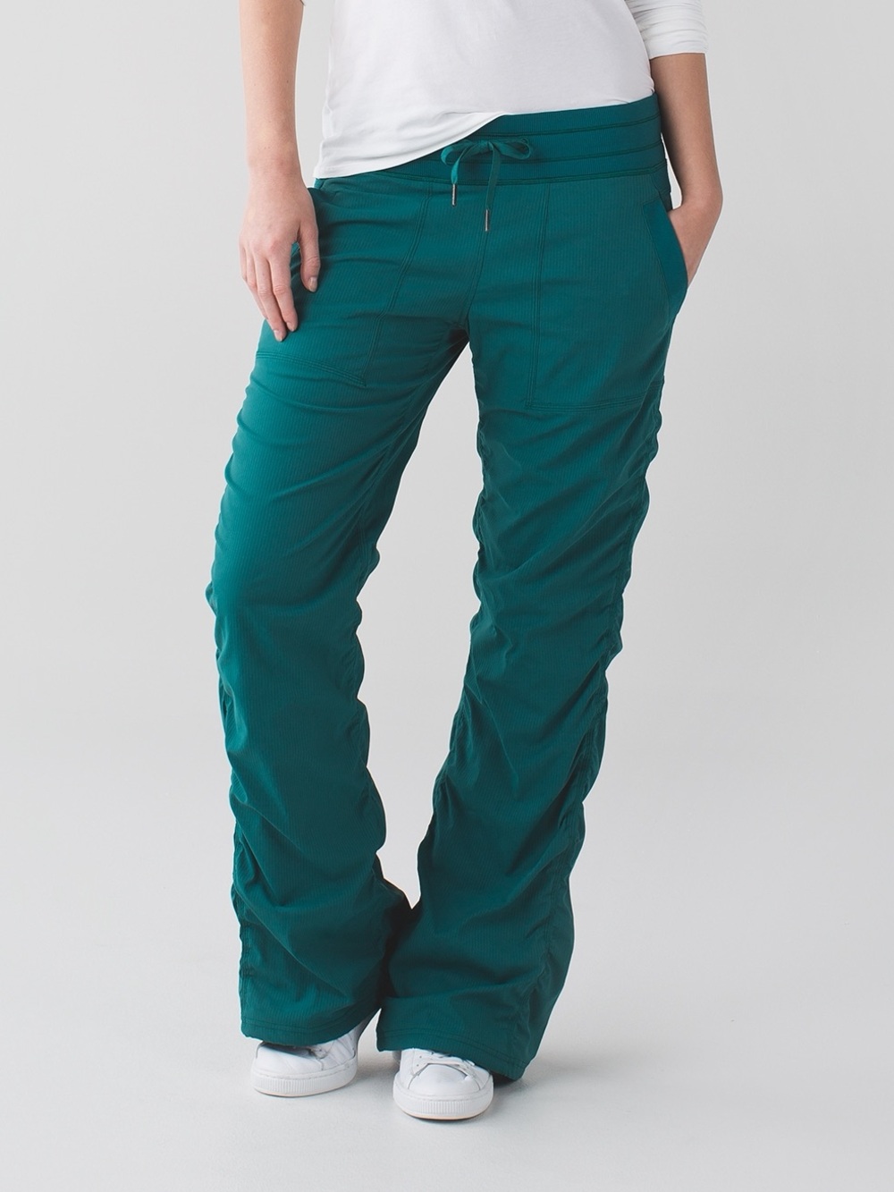 Lululemon Turquoise Lined Studio Pants